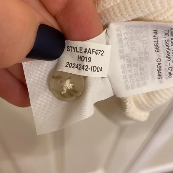 Madewell Mockneck Button-Back Top - Picture 6 of 7